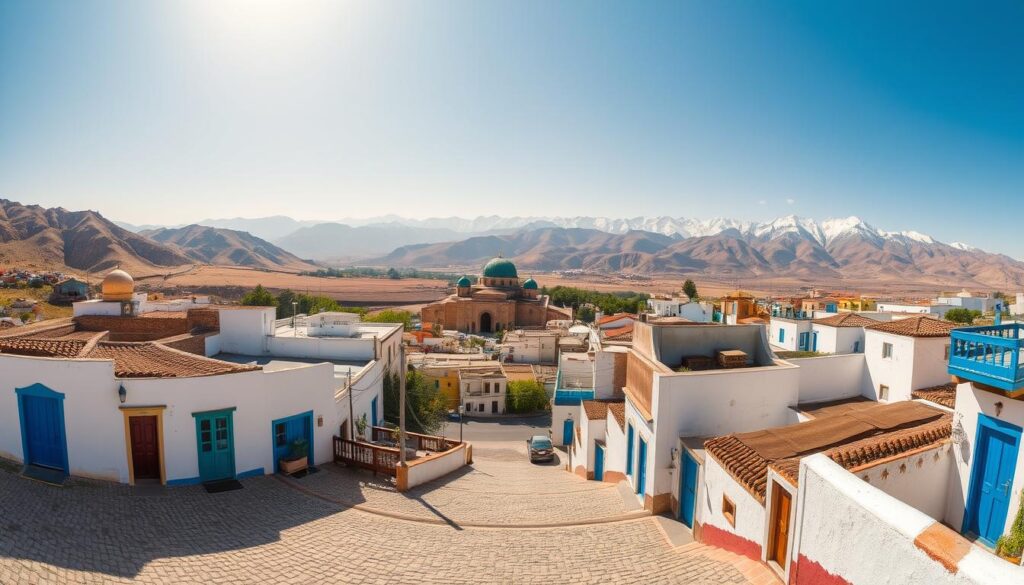 Moulay Idriss Zerhoun panoramic view